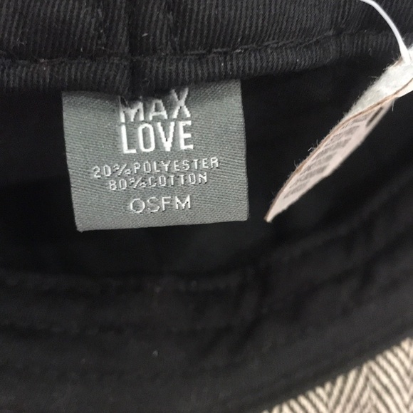 Women’s Max Love Newsboy Hat NWT OSFM - Picture 4 of 4